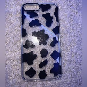 iphone 8 plus case cow print